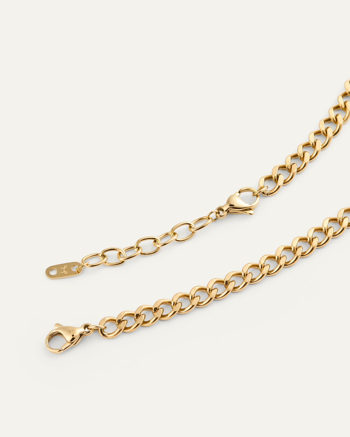 Curb chain necklace