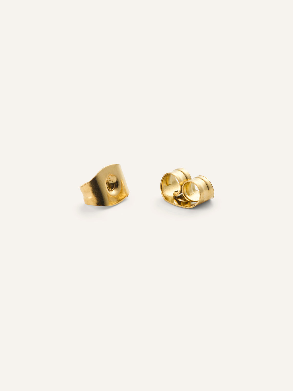 Belle White Medium Studs