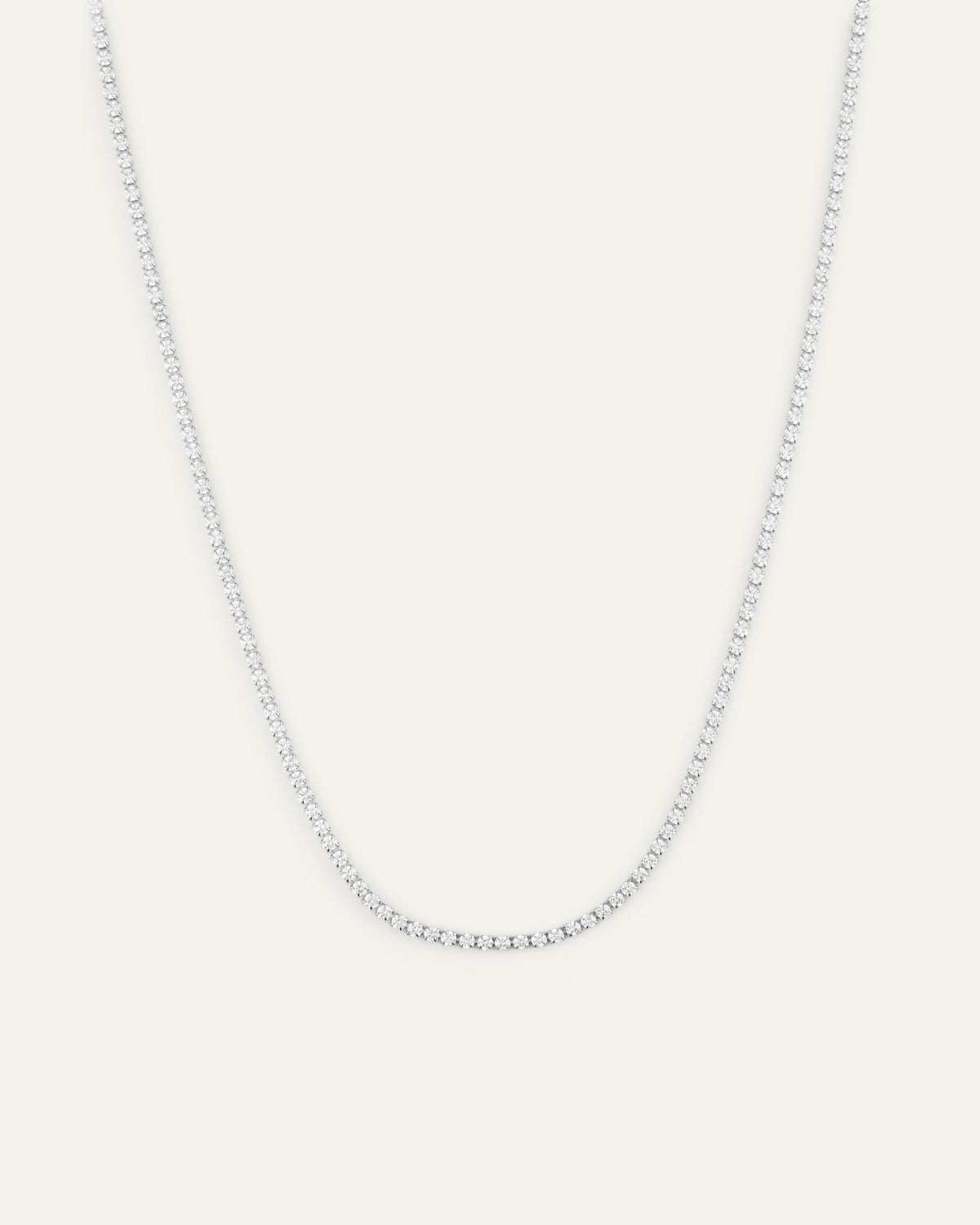 Shiny Tennis Necklace