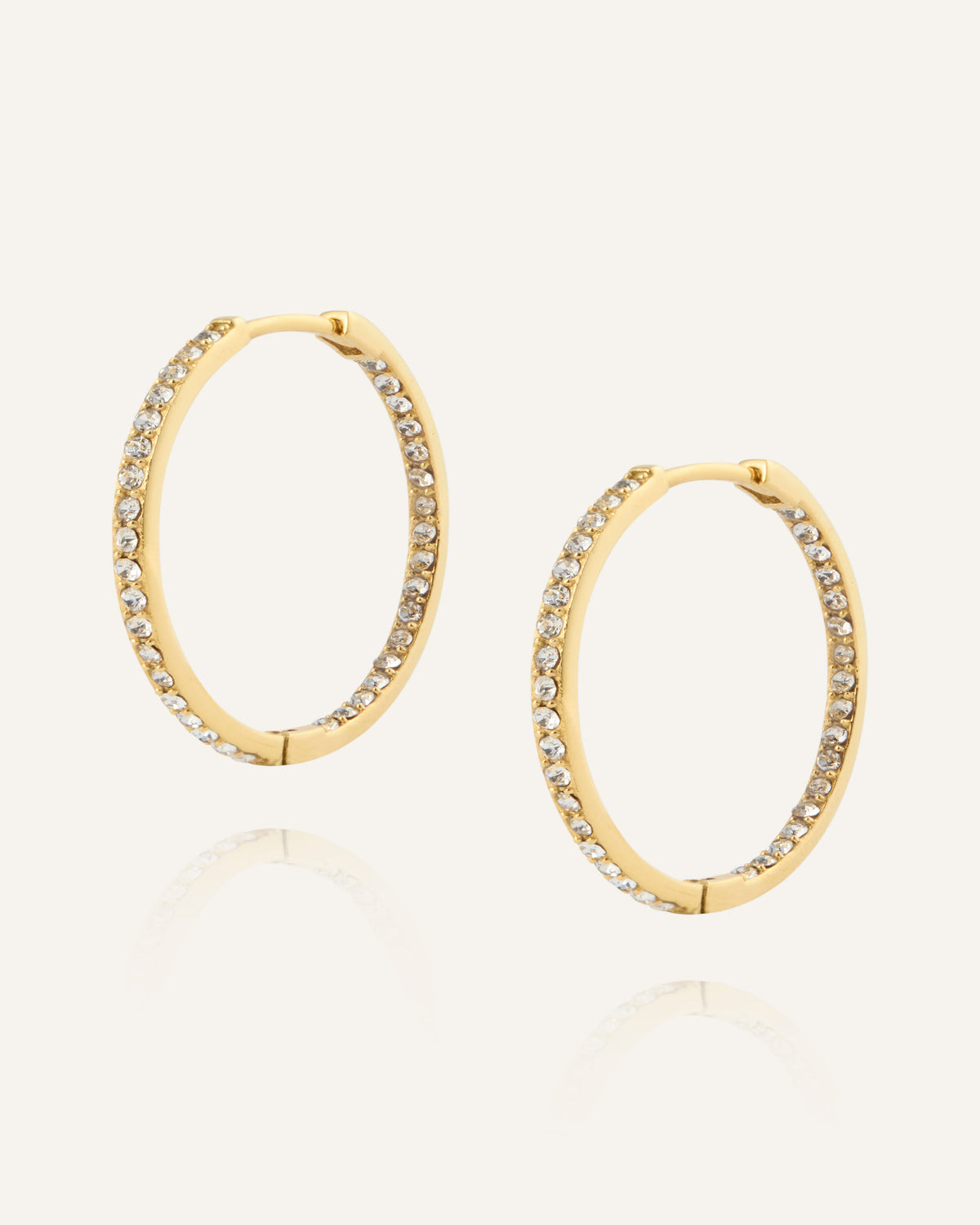 Sparkle Extra Large Hoops