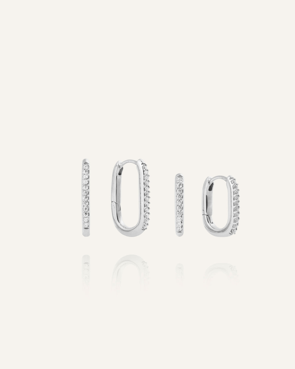 Sparkle Medium U-Hoops