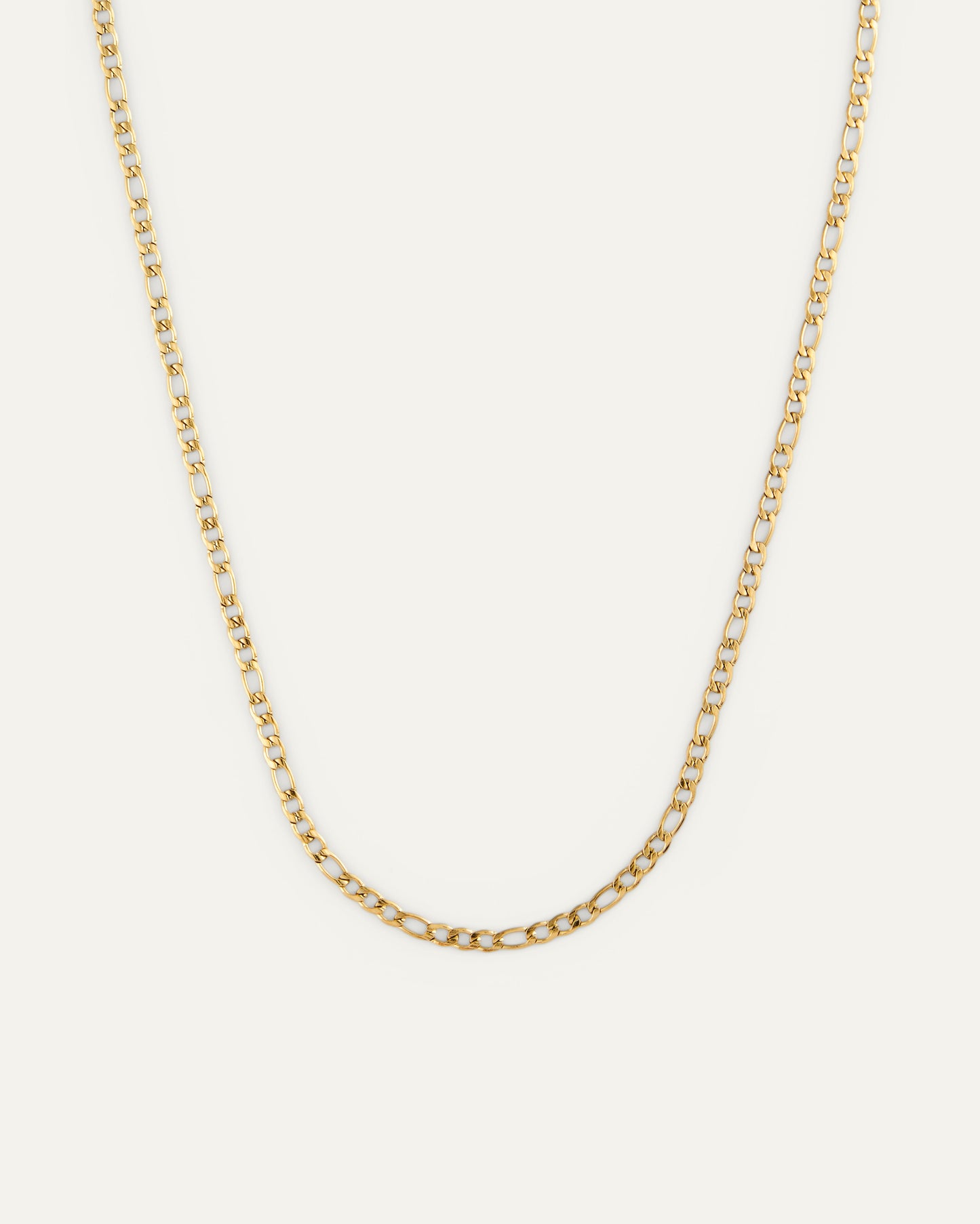 Thin figaro necklace
