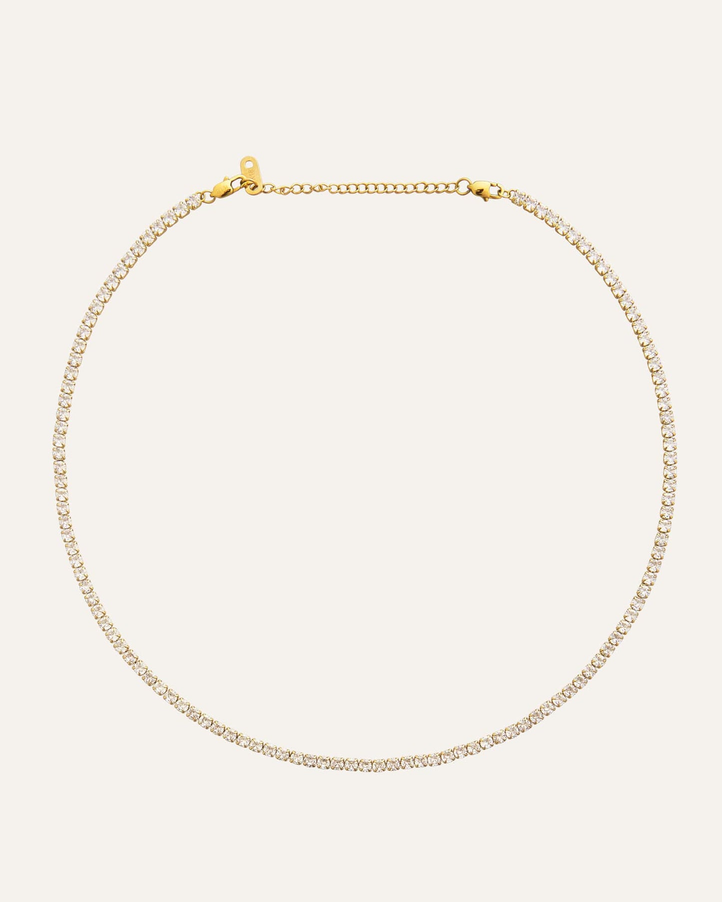 Tennis necklace