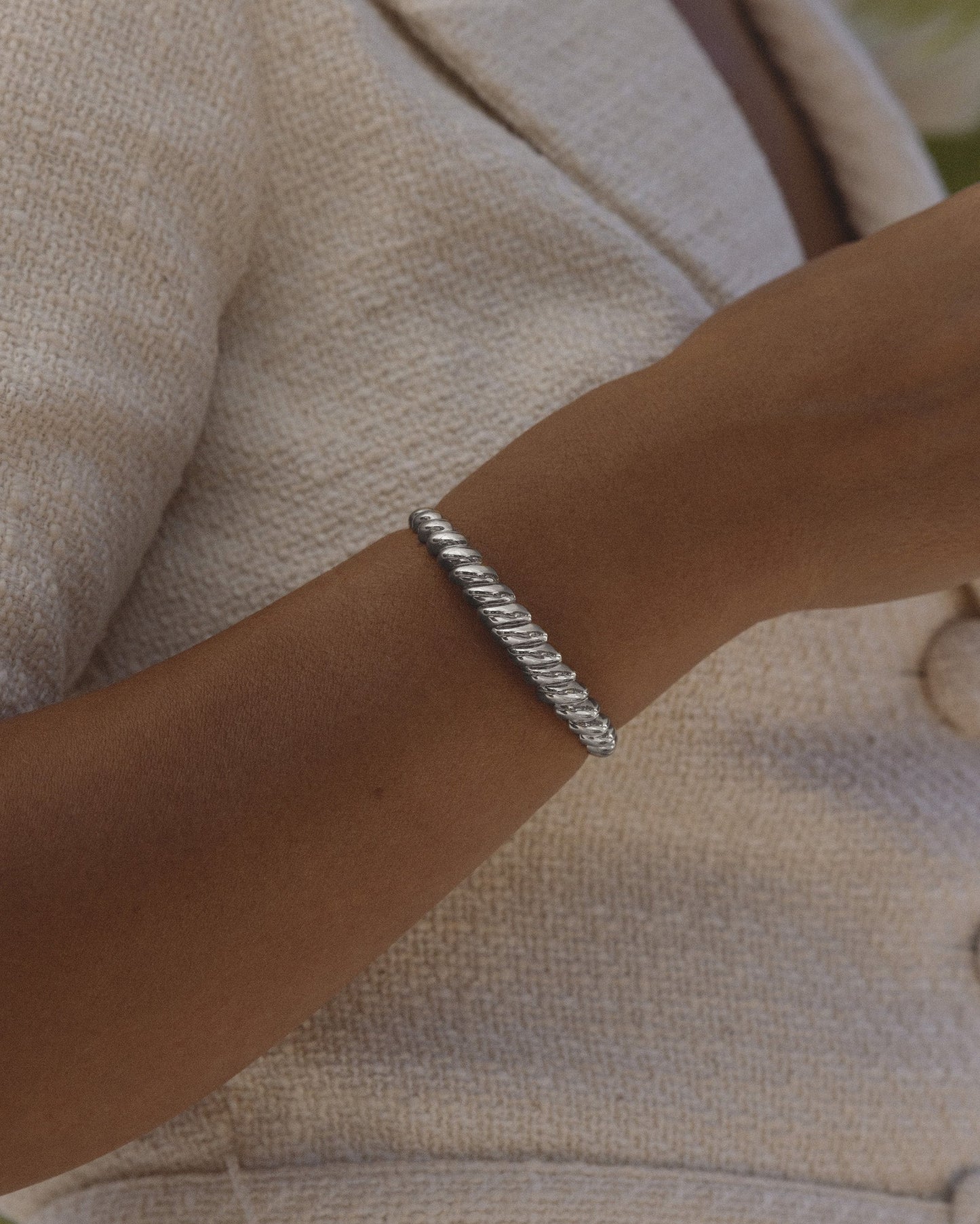 Ingrid Silver Cuff