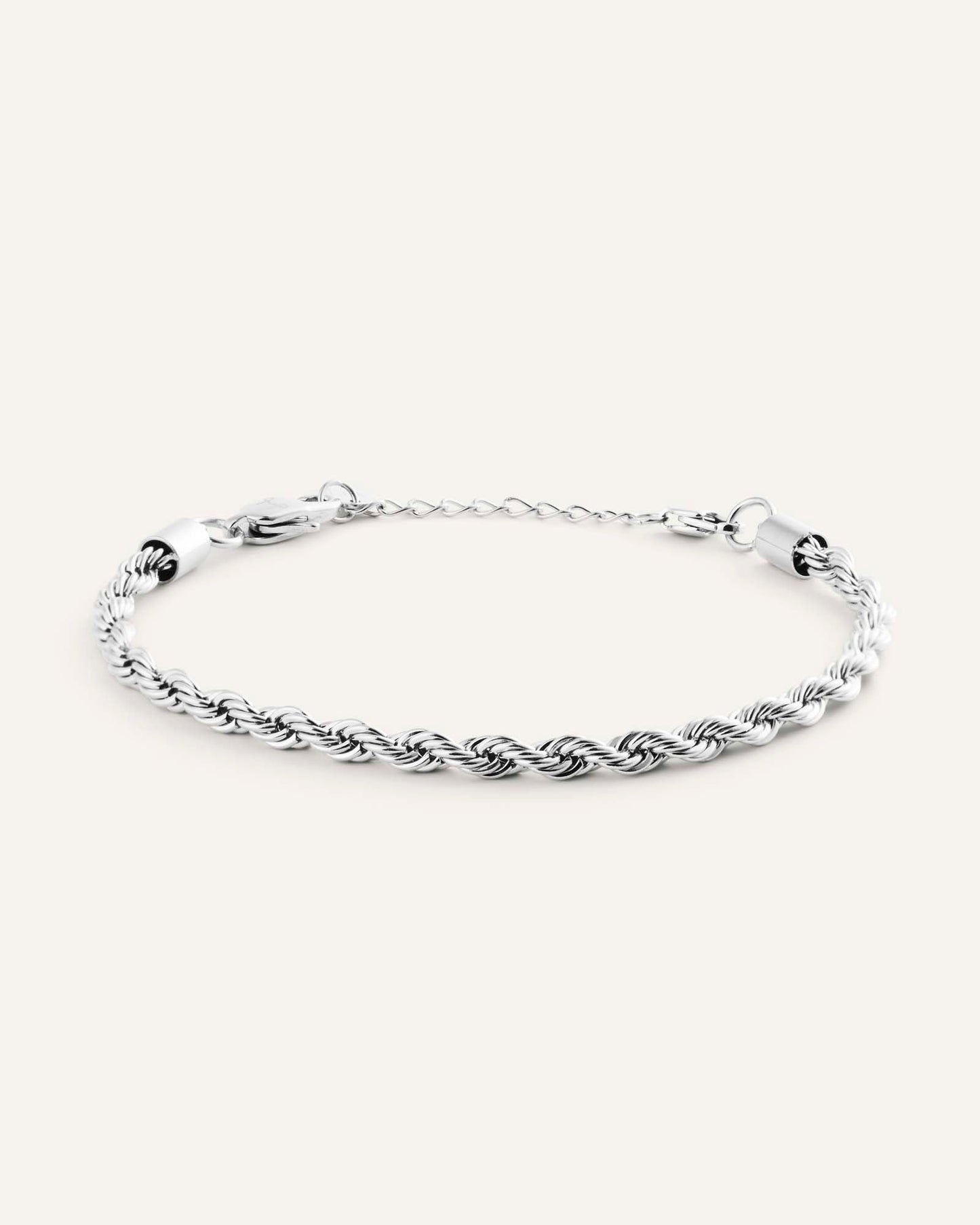 Bold Rope Chain Steel Bracelet