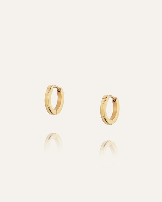 Classic Gold Hoops Small