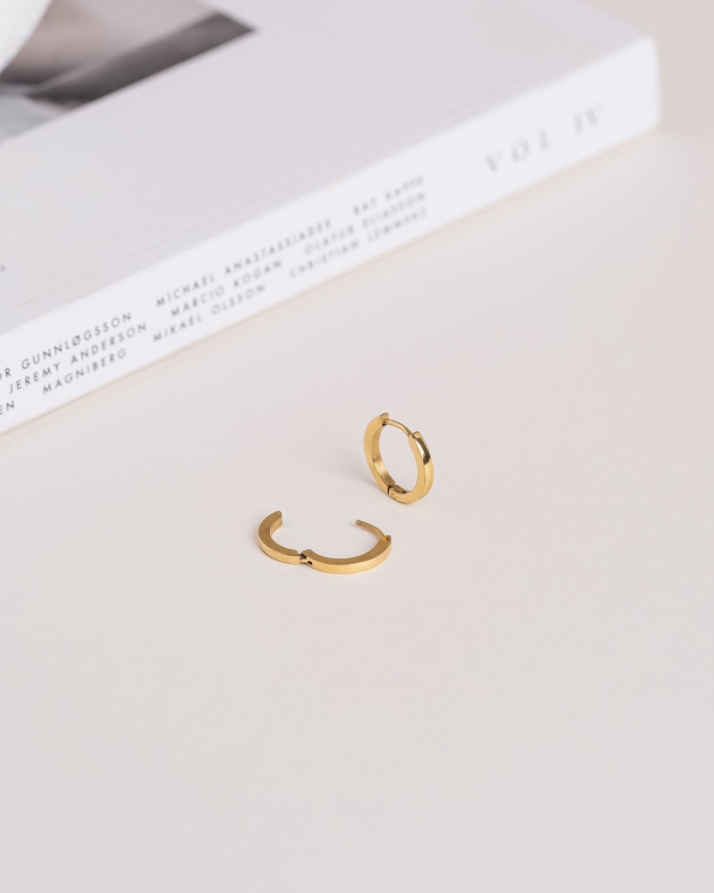 Classic Gold Hoops Small