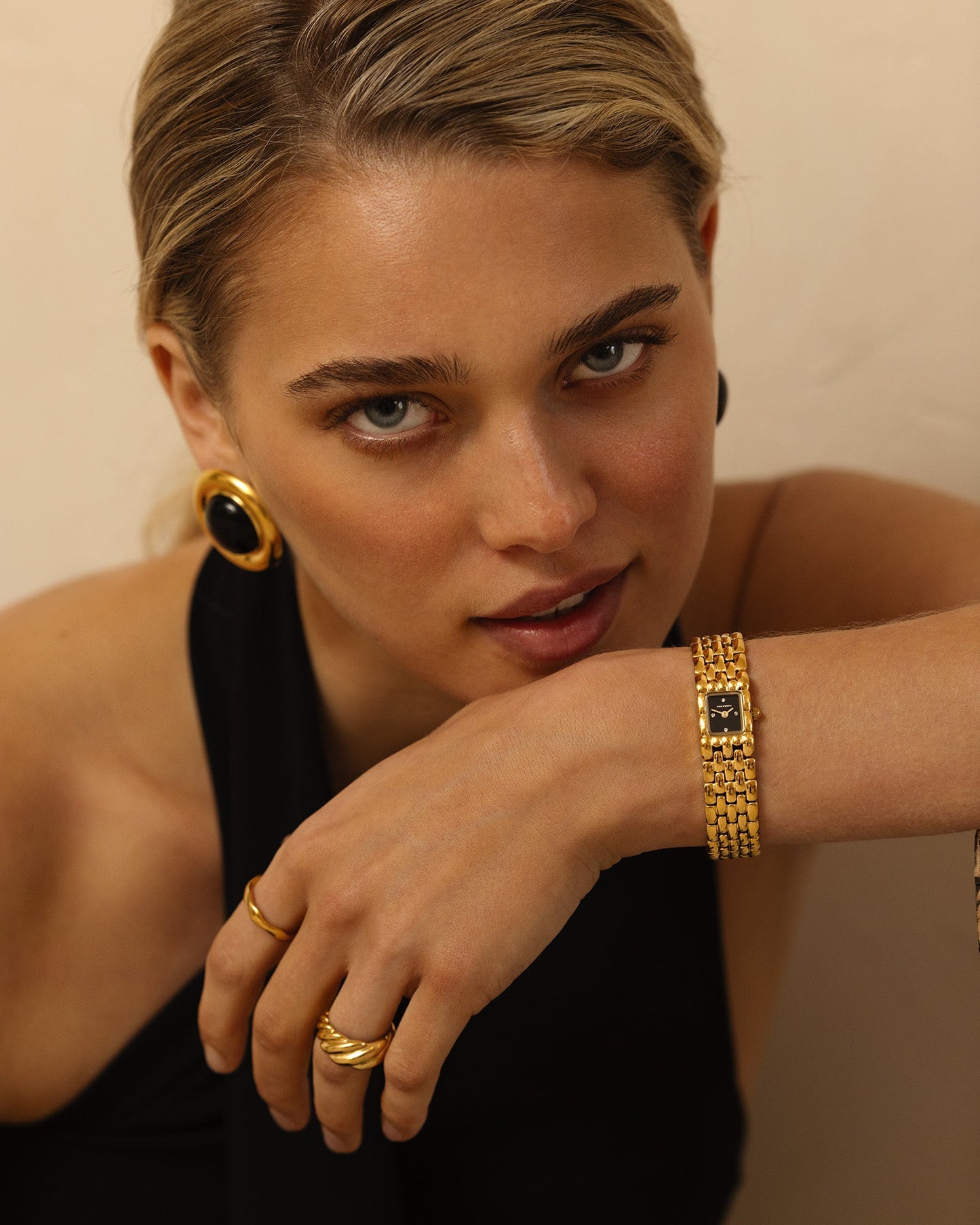 Eternal Gold Noir Watch