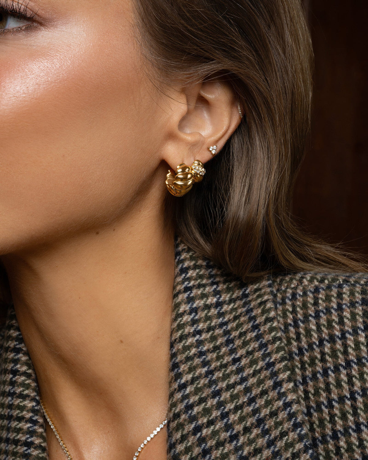 Seléne Medium Hoops