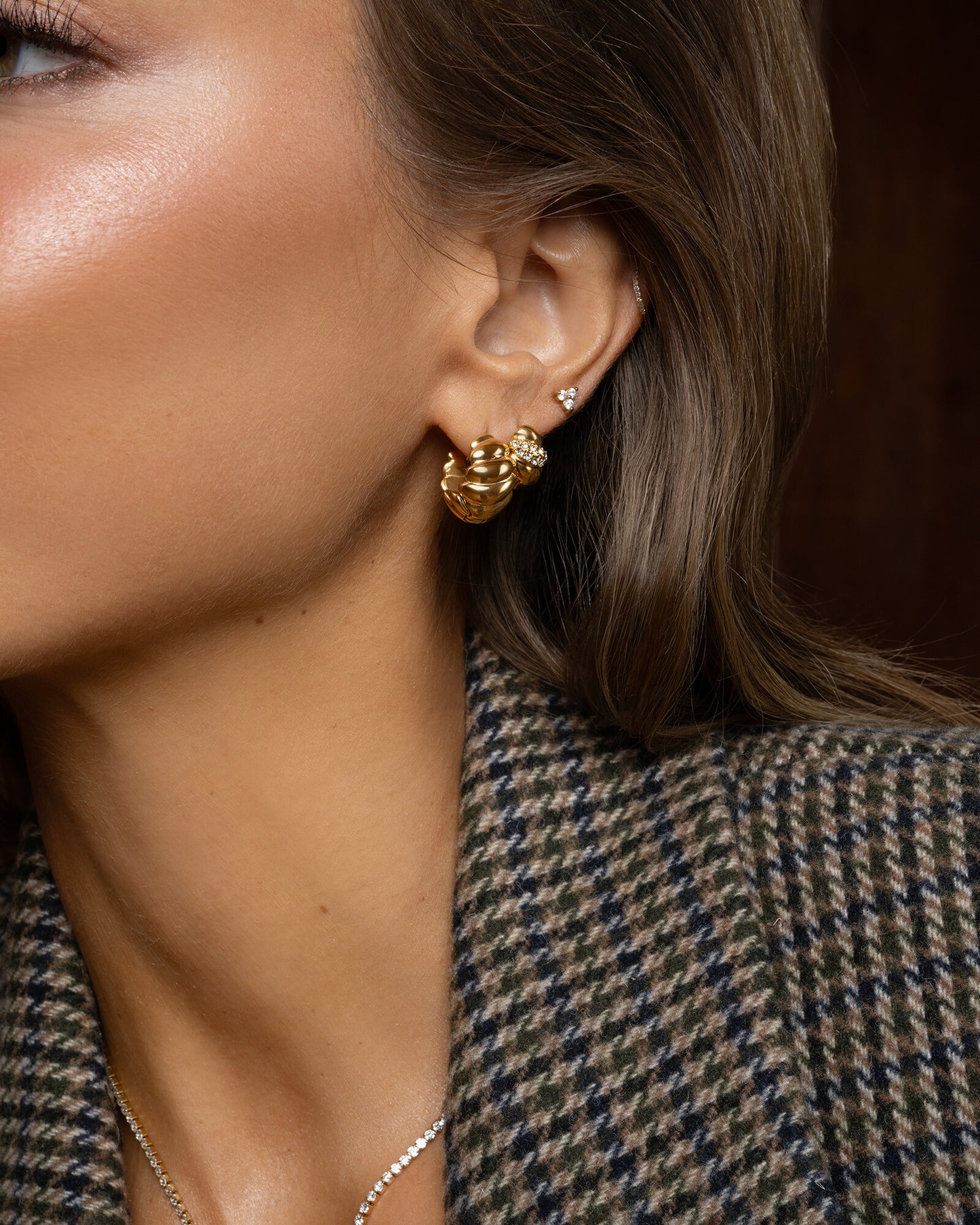 Seléne Medium Hoops