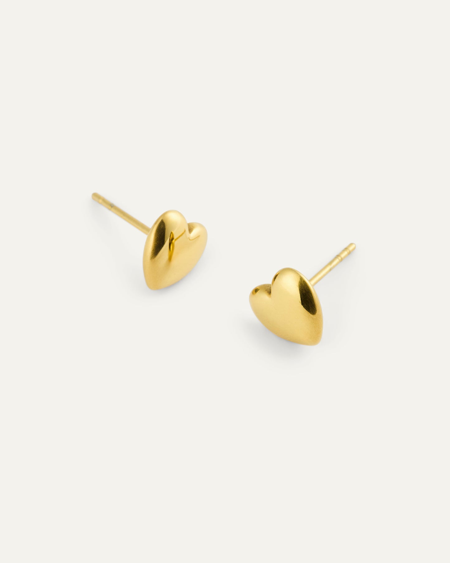 Love Gold Medium Studs
