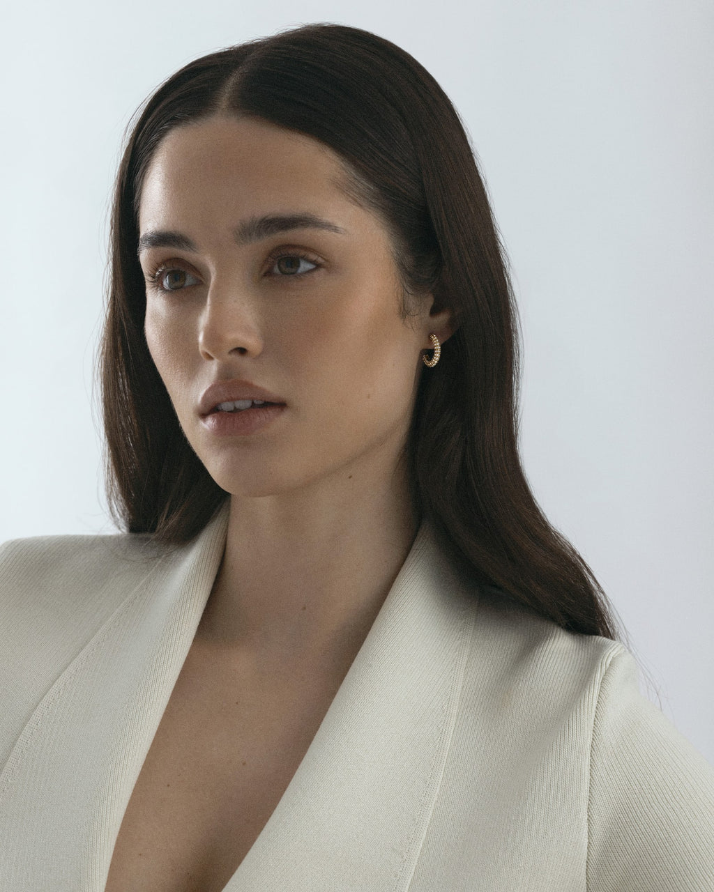 Pavé Eternal Medium Earrings
