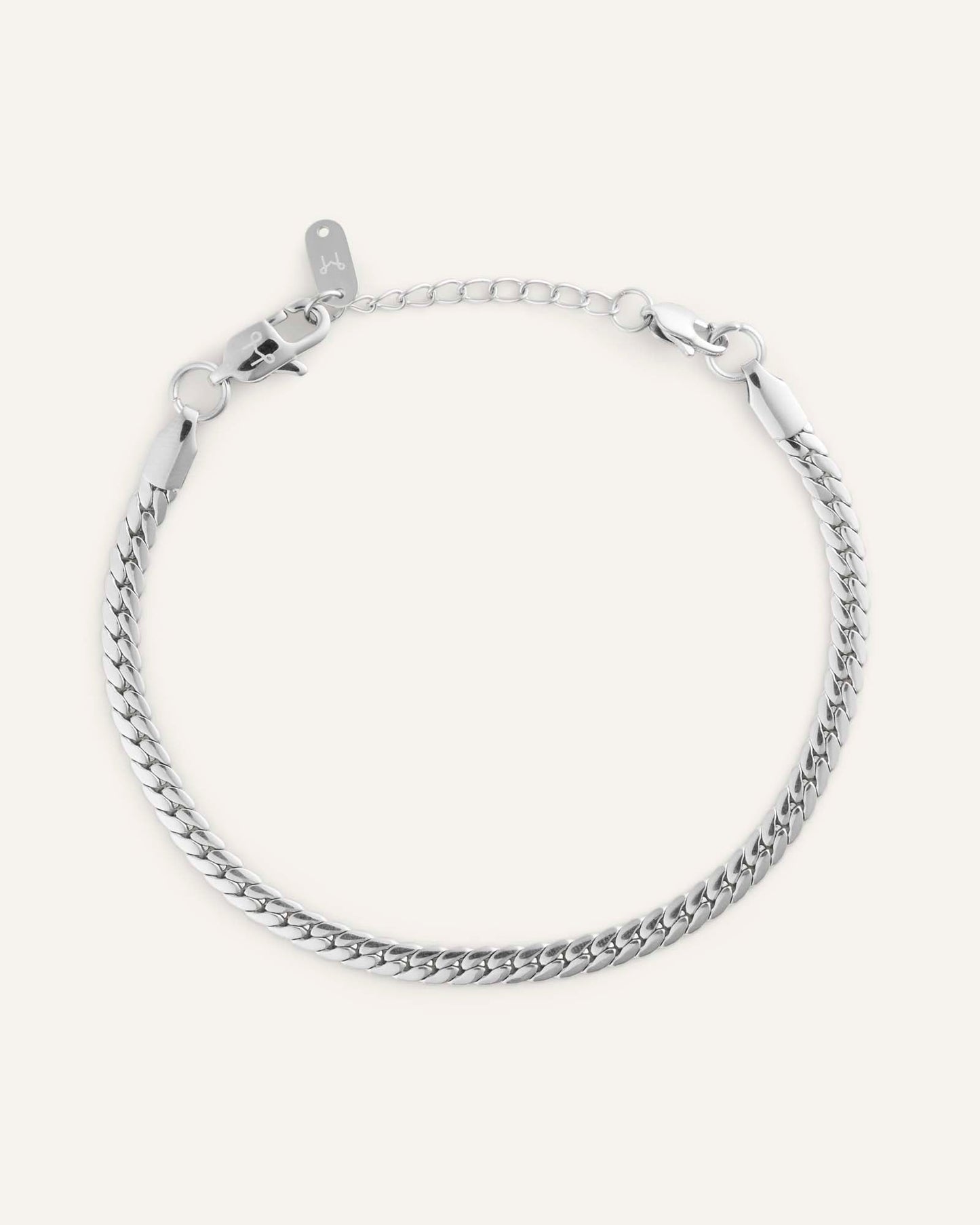 Serpentine Chain Steel Bracelet