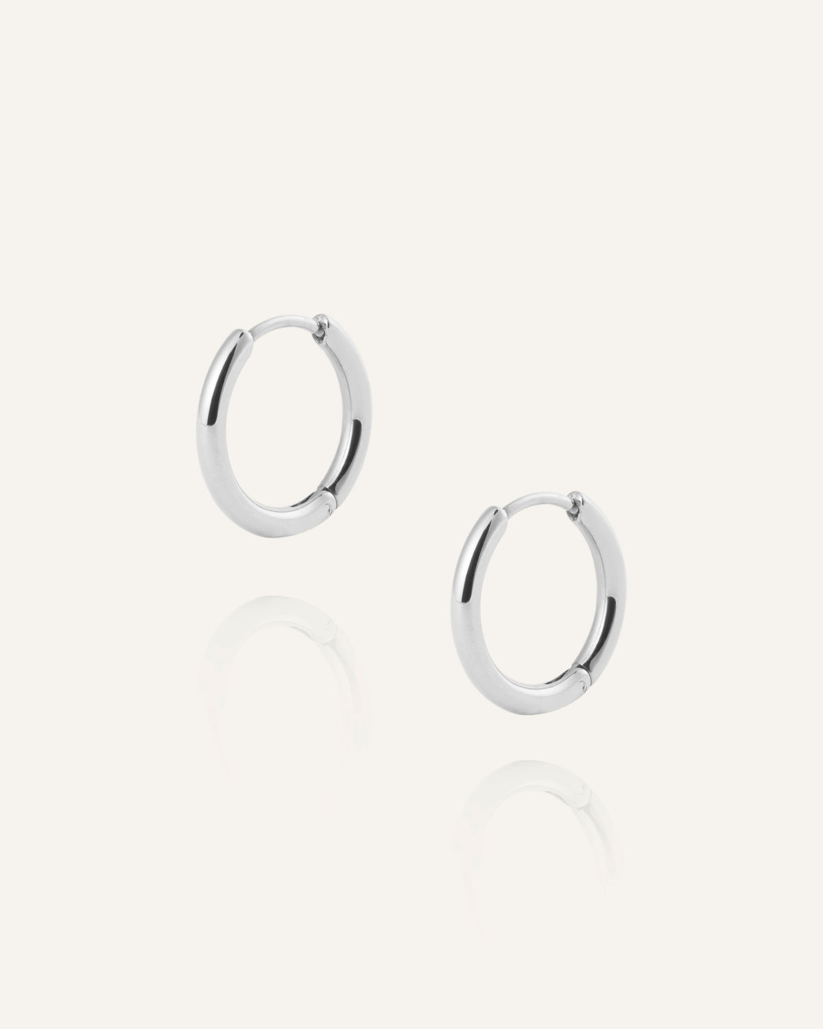 Slim Small Hoops