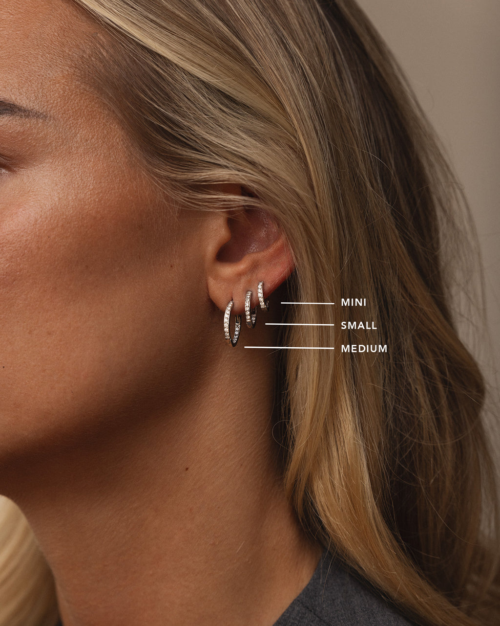 Sparkle Mini Hoops