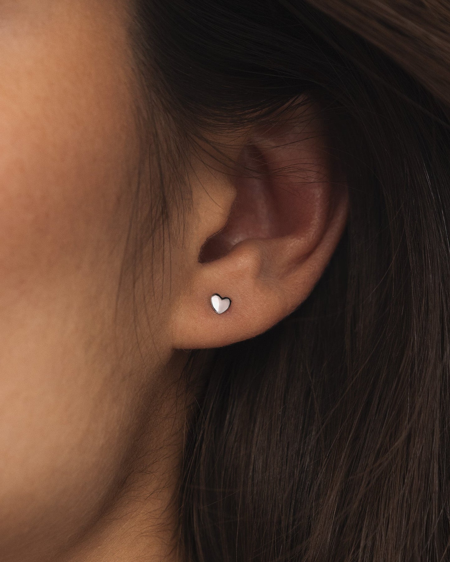 Love Steel Small Studs