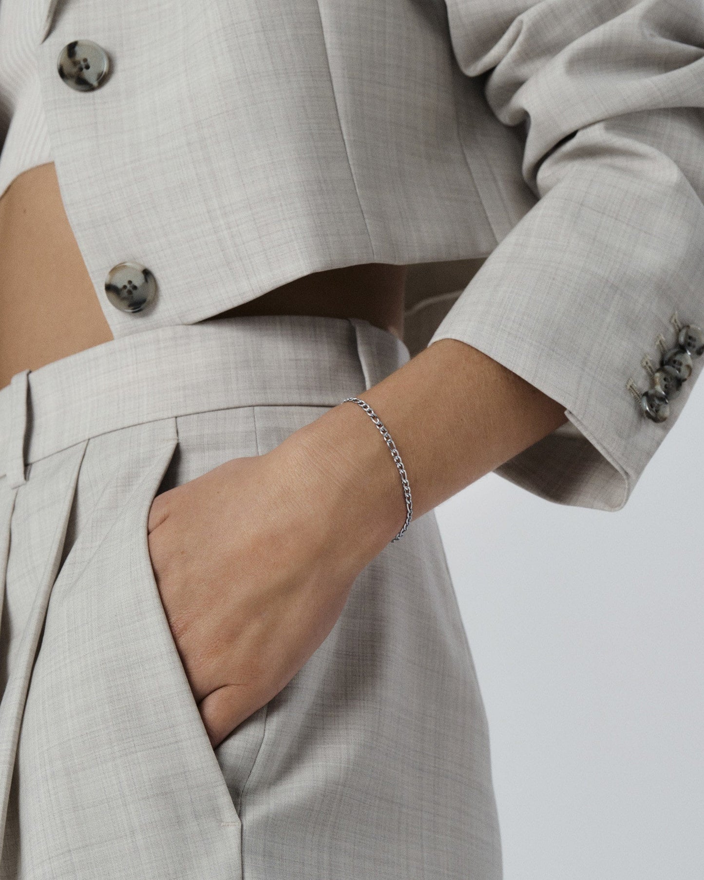 Thin Figaro Bracelet