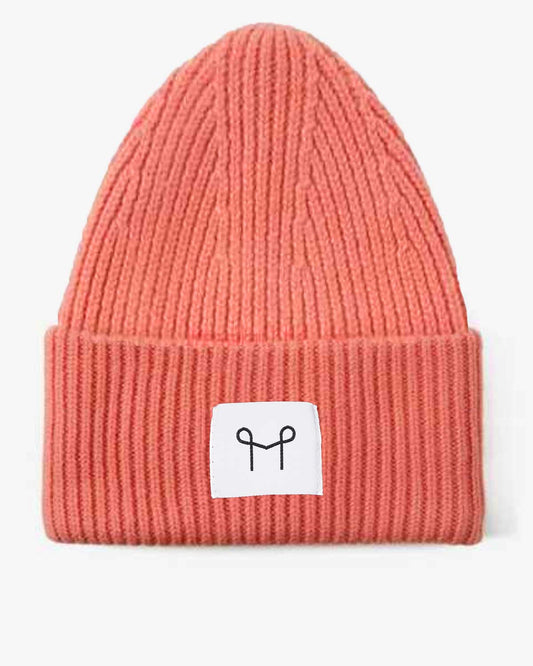 Coral beanie